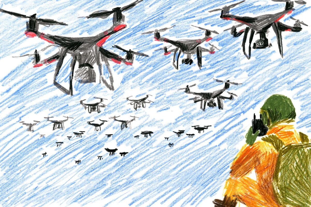 Featured image for Drones Dominate Ukrainian Skies, Revolutionizing Warfare