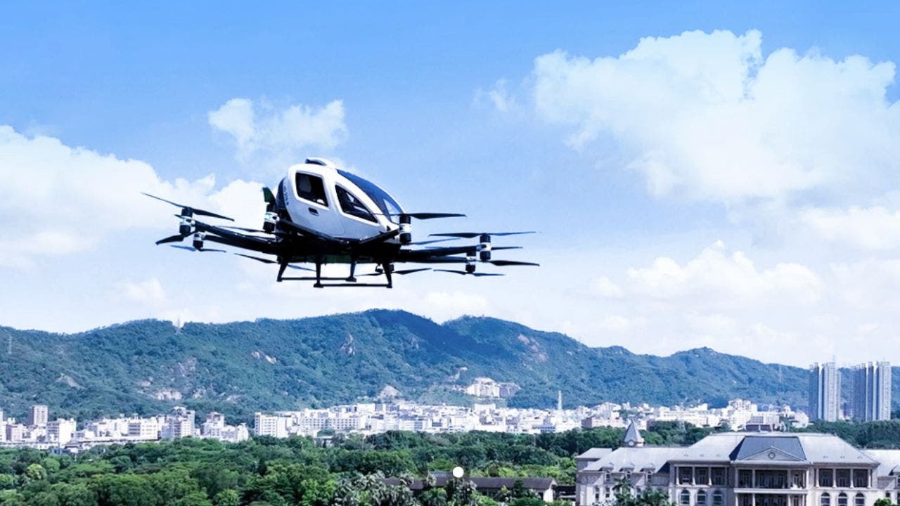 Featured image for China's Certified Air Taxi Takes Flight: A Tech Breakthrough