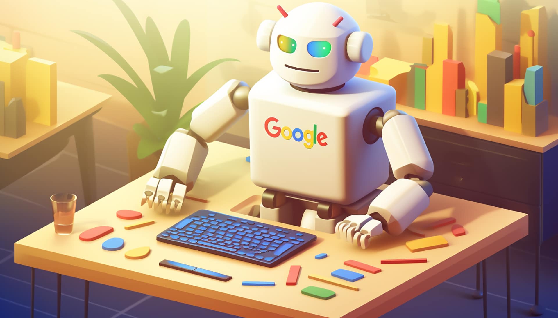 Featured image for Google's Bard AI improves math, programming, and time-saving features.