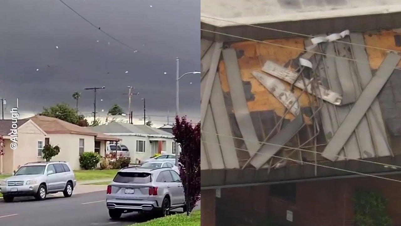 Featured image for EF0 Tornado Damages Buildings and Vehicles in Carson-Compton Area.