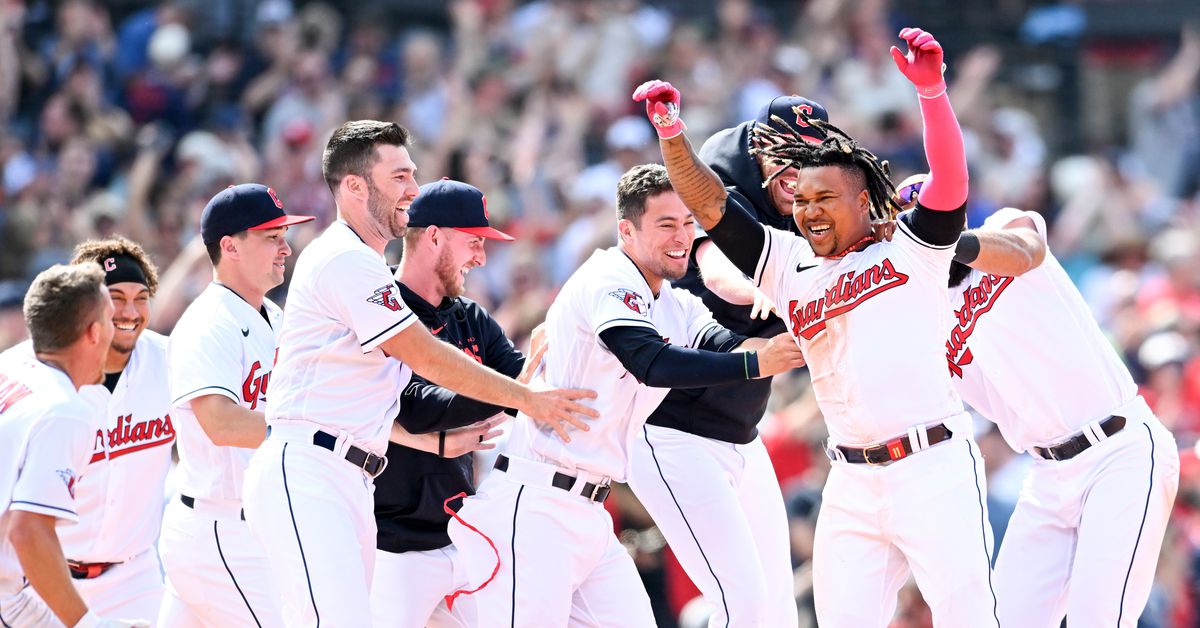 Featured image for José Ramírez's Walk-Off Double Lifts Guardians to 4-3 Win Over Cardinals.