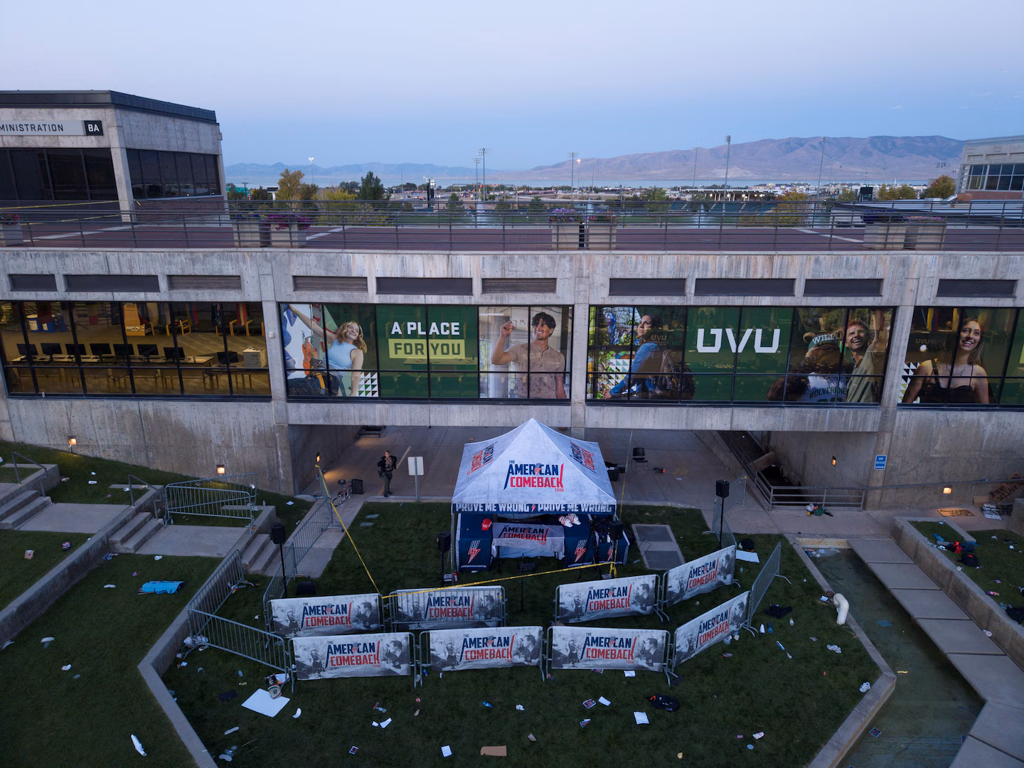 Featured image for Authorities Hunt for Shooter in Charlie Kirk Killing at Utah Event