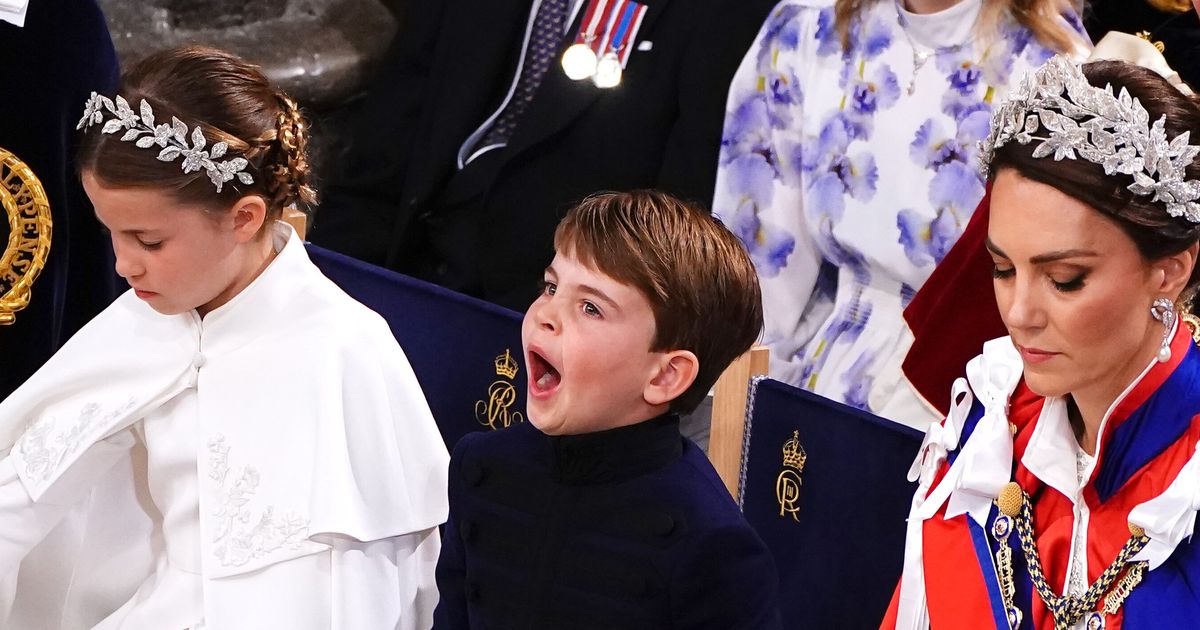 Prince Louis' Adorable Antics at King Charles' Coronation