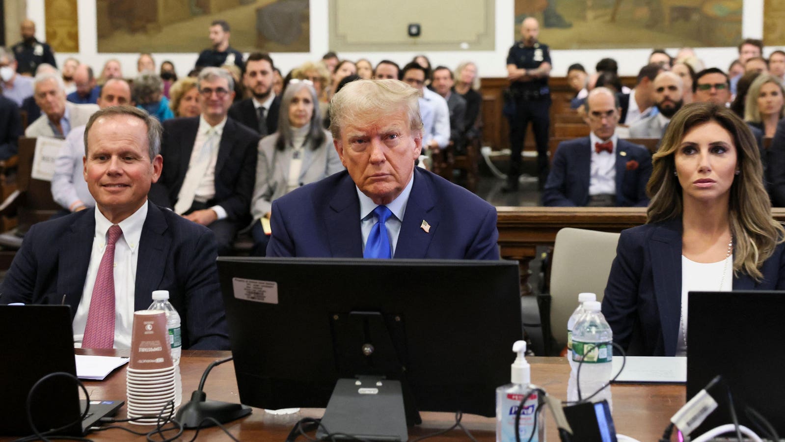 "Trump's Call for Mistrial in N.Y. Fraud Case Cites Alleged Bias by Judge and Clerk"