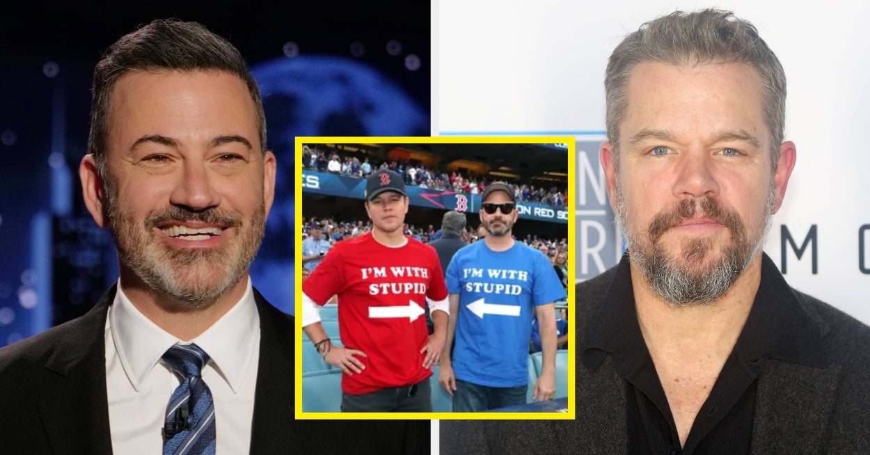 Featured image for Jimmy Kimmel Rescued Matt Damon from Choking During Dinner