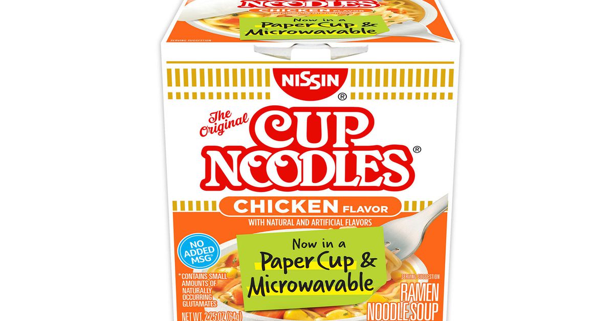 Featured image for Microwaving Cup Noodles Made Safer