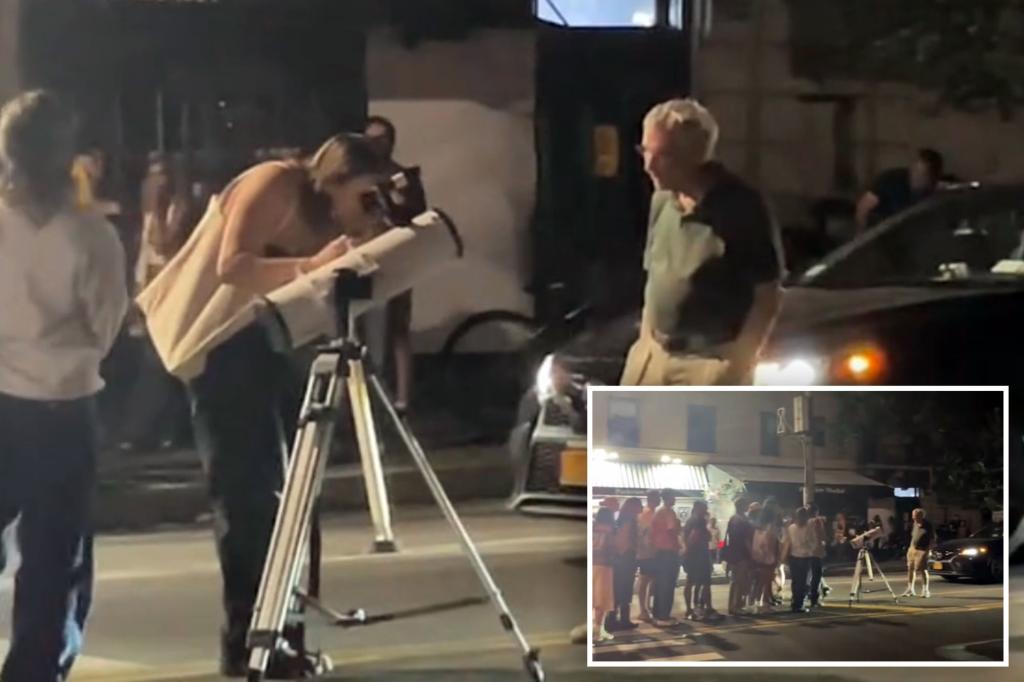 "Viral NYC Astronomer Brings Saturn to New Yorkers with Intersection Telescope"