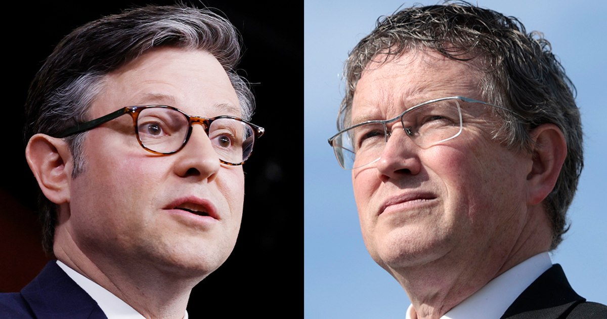 Featured image for "Second GOP Lawmaker Joins Effort to Oust Speaker Mike Johnson Amid Backlash"