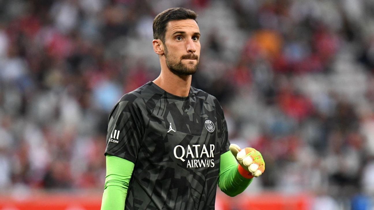 Featured image for PSG goalkeeper Sergio Rico in serious condition after horse riding accident.