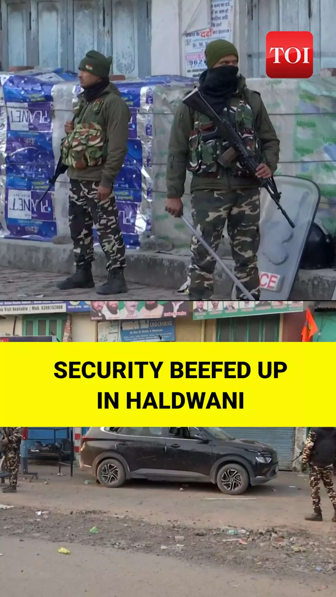 Featured image for "Tensions Ease in Haldwani After Deadly Clashes Over Mosque"