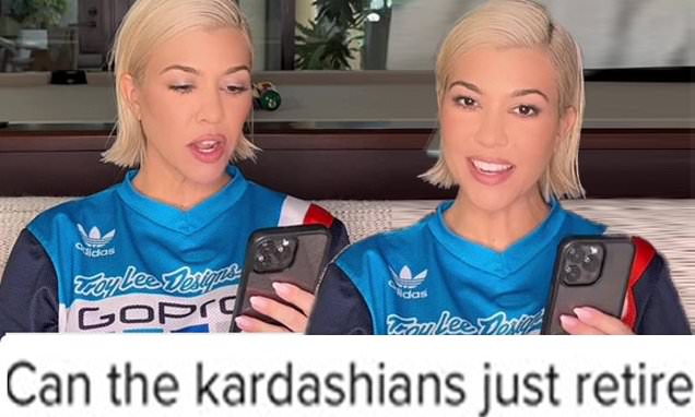Kourtney Kardashian Claps Back at Mean Comments and Retirement Trolls on TikTok