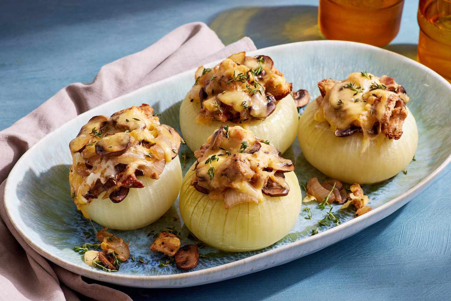 Featured image for "Indulge in Cheesy and Delicious Vegetarian Stuffed Onions"