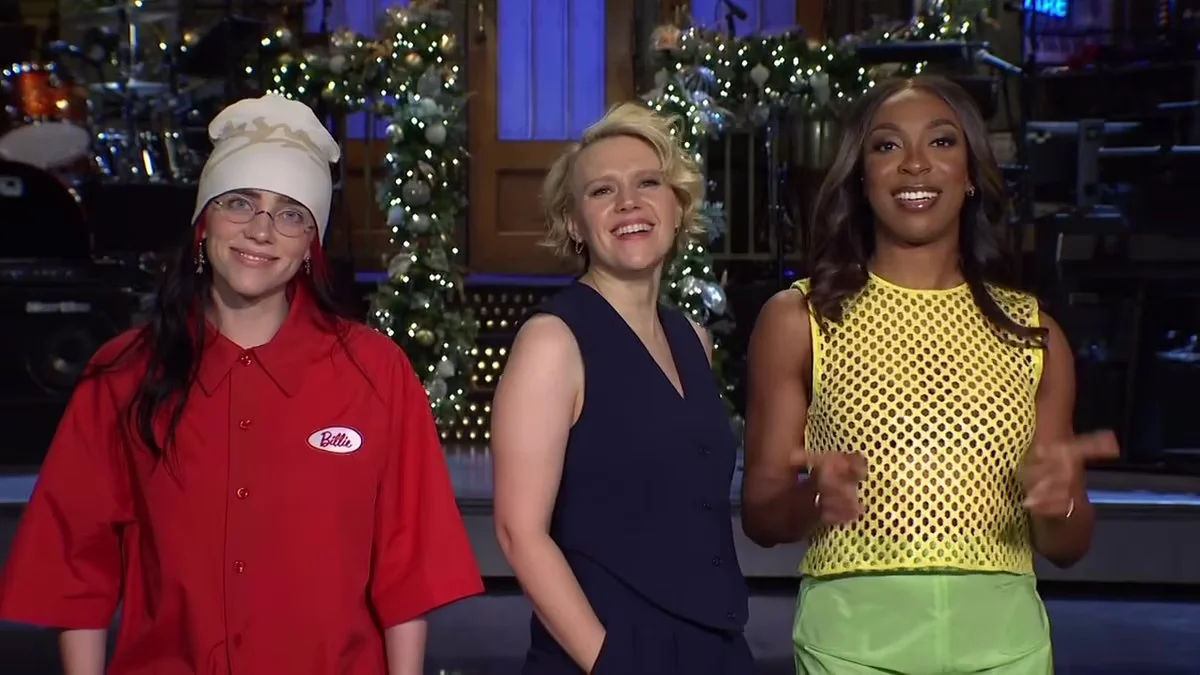 "Billie Eilish and Kate McKinnon's Hilarious SNL Moments"