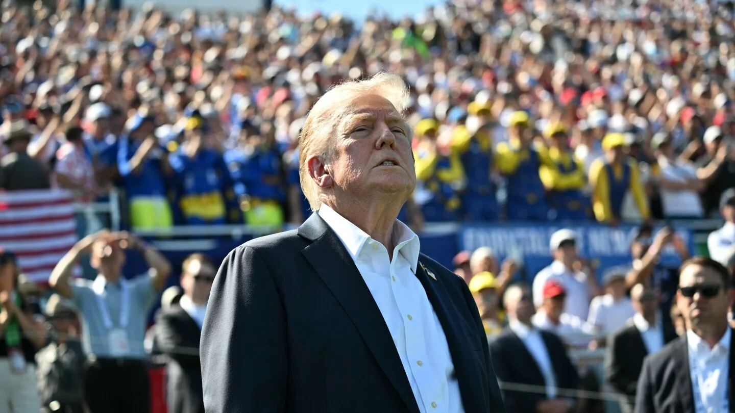 Trump Shows Support at the 2025 Ryder Cup Amidst Excitement and Competition