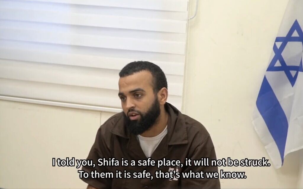 Hamas terrorists confirm using Gaza hospital as hideout, Israel strikes back