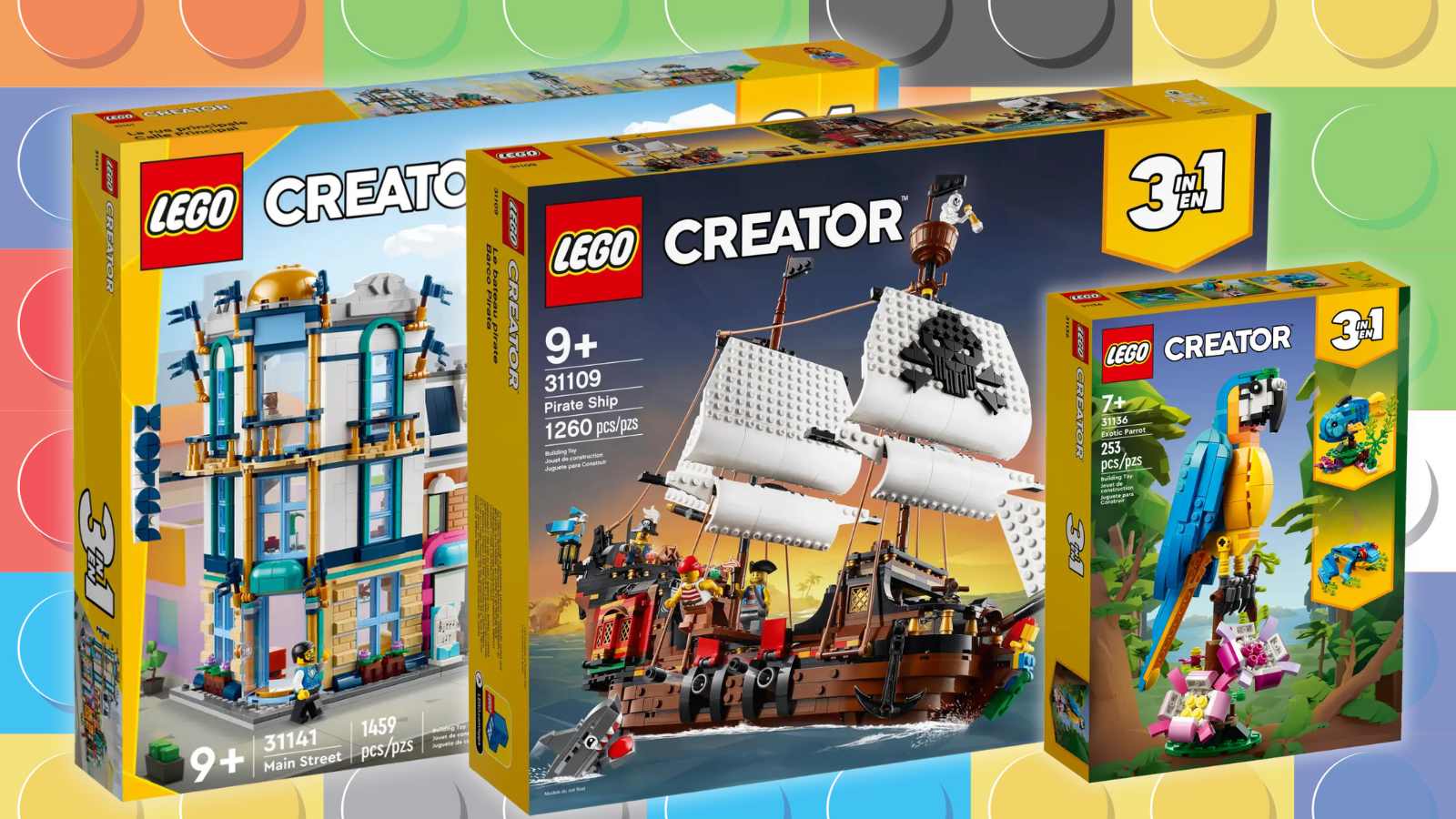"Unbeatable Holiday Savings on LEGO Creator 3in1 Sets at Walmart"