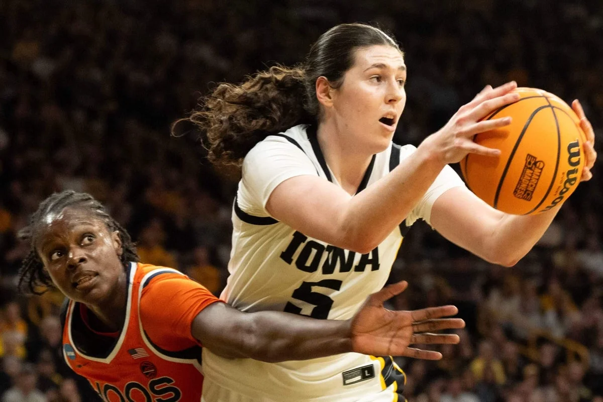Virginia rallies to edge Iowa in double OT, reaches Sweet 16