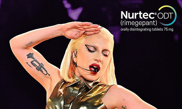 Lady Gaga faces backlash for promoting Pfizer's migraine drug.