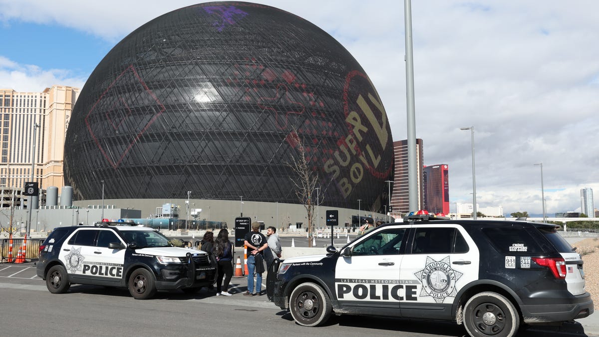 Featured image for "Arrested: 'Pro-life Spiderman' Scales Las Vegas Sphere During Super Bowl Week"