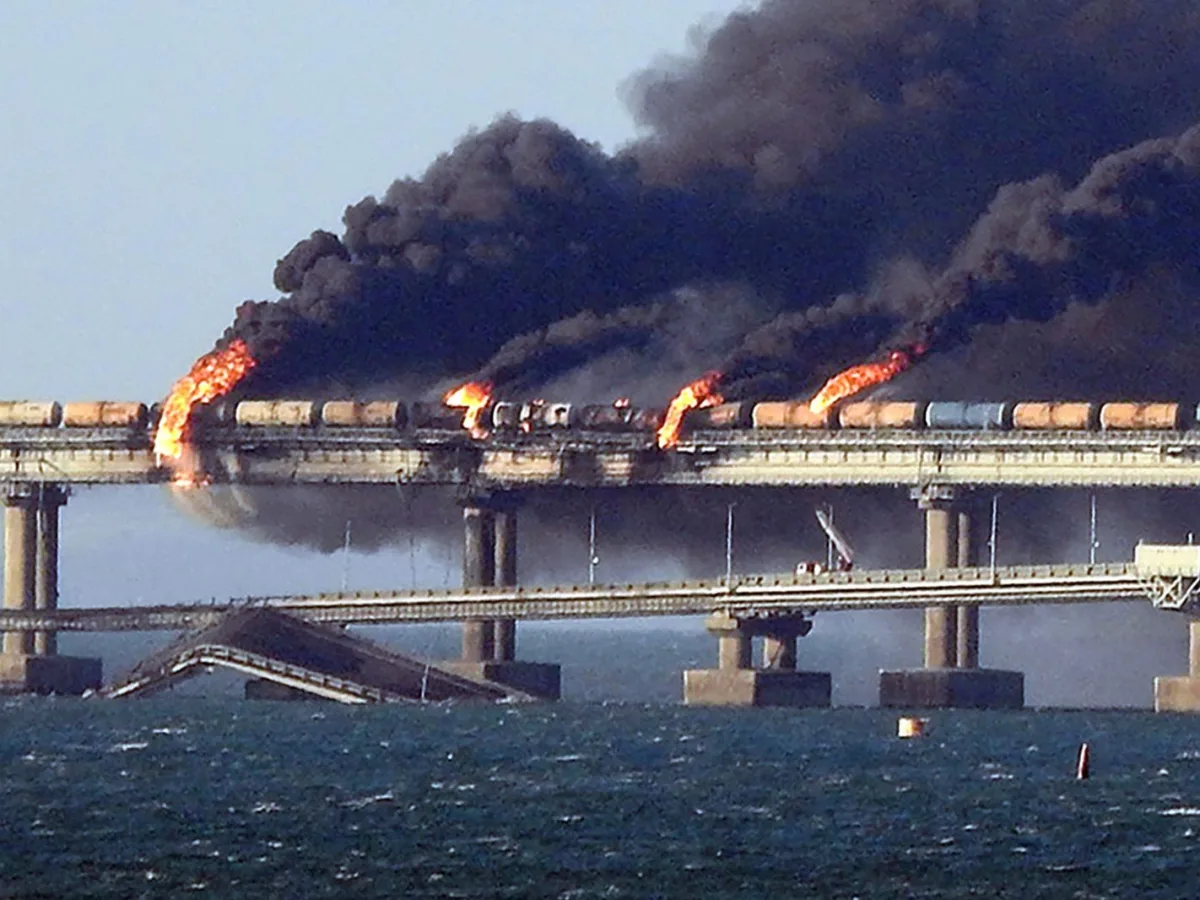 Ukraine's Bold Admission: Blowing Up Russia's Crimean Bridge