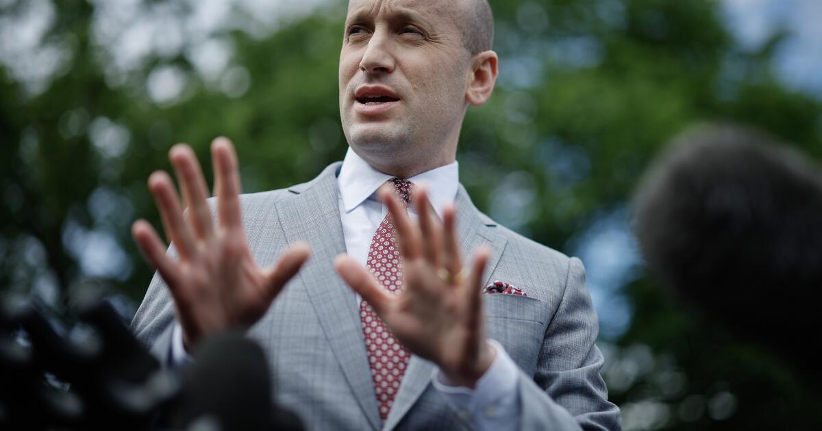 Featured image for Calls for Congressional Investigation into Stephen Miller's Actions