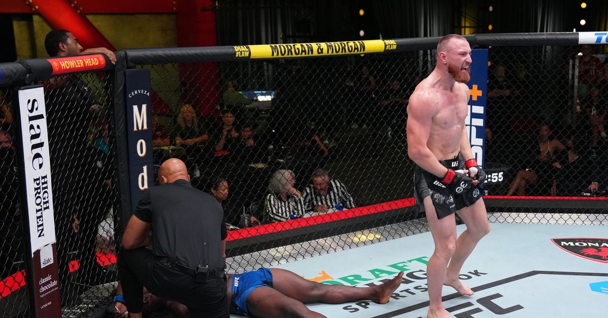 Featured image for "From Homeless to UFC Star: Joe Pyfer's Middleweight Breakout at UFC Vegas 86"