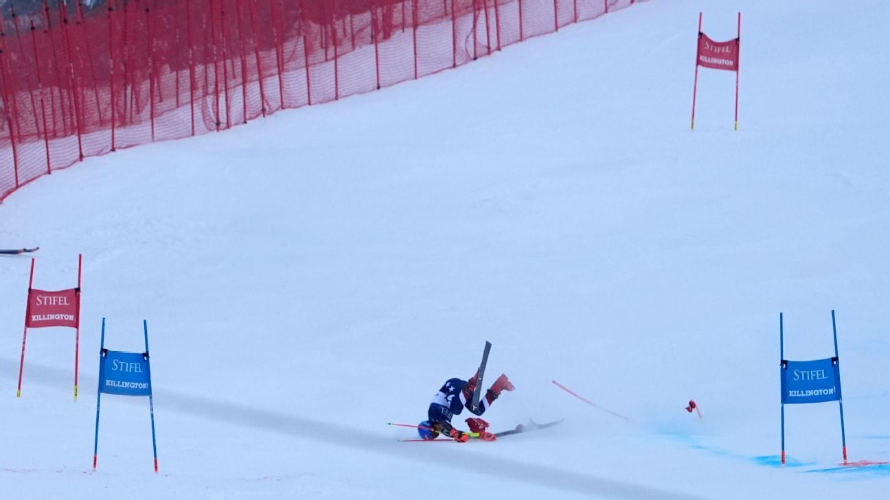Featured image for Mikaela Shiffrin Suffers Injury in Killington World Cup Crash
