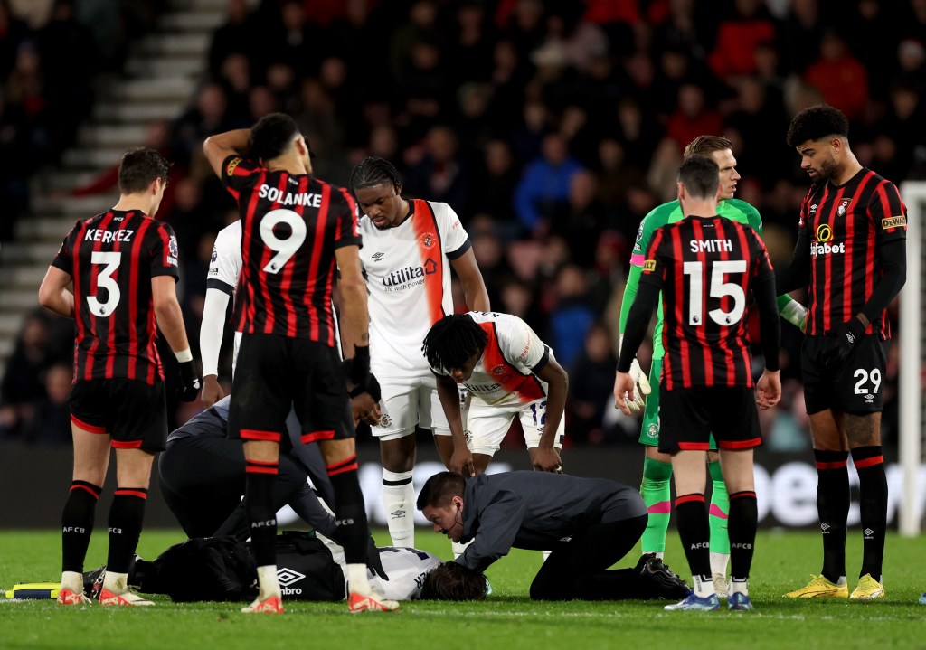 Featured image for "Premier League Player Tom Lockyer's Cardiac Arrest Halts Match and Sparks Memories of Eriksen and Muamba"