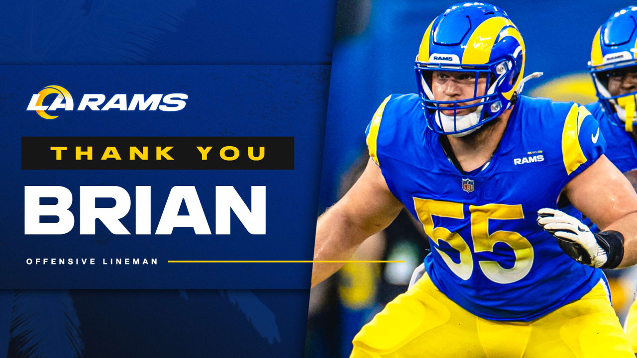 "Rams Cut Ties with Offensive Lineman Brian Allen"