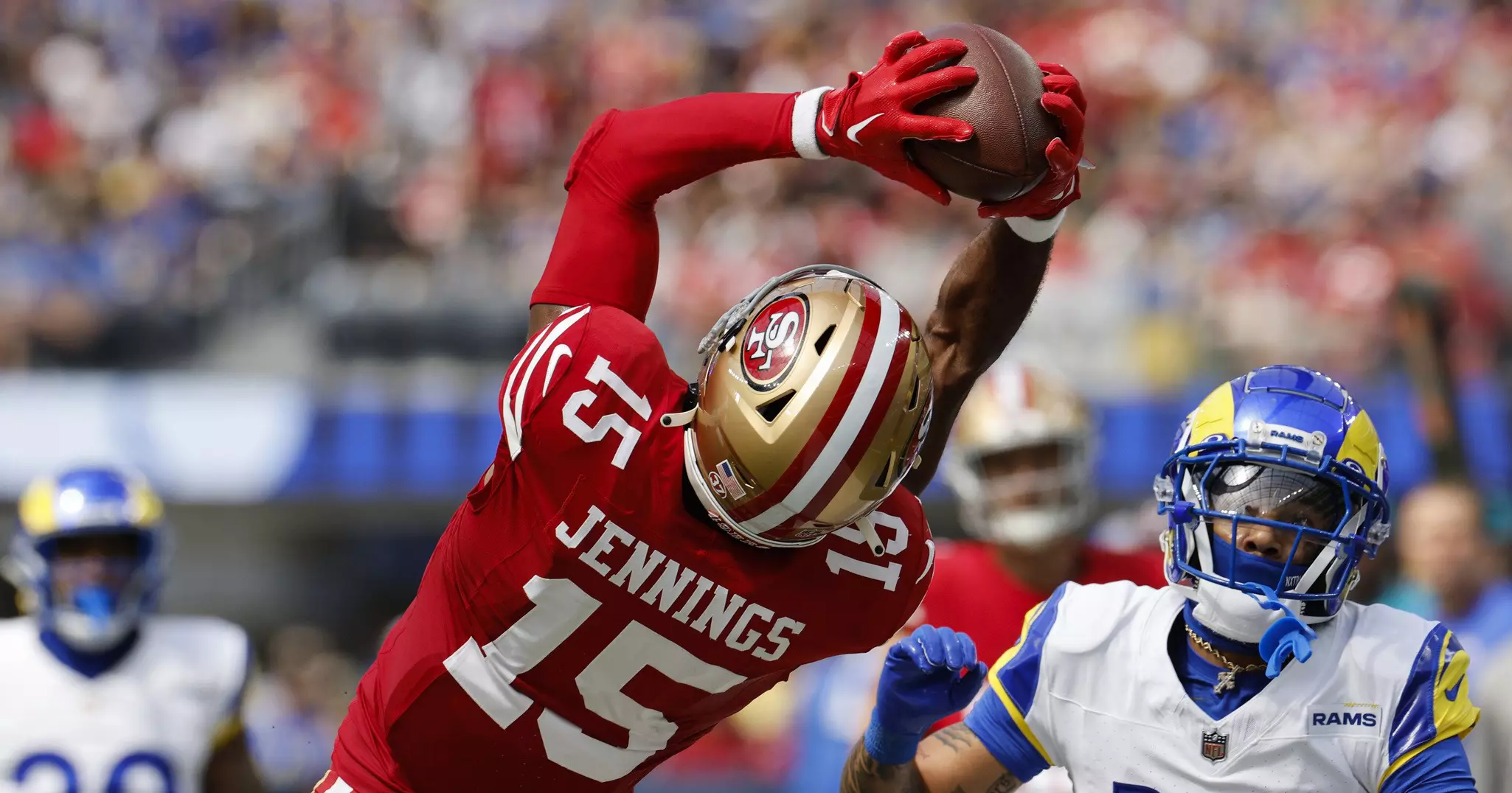 Featured image for 49ers' Jauan Jennings Returns, Signaling Bright Prospects Ahead