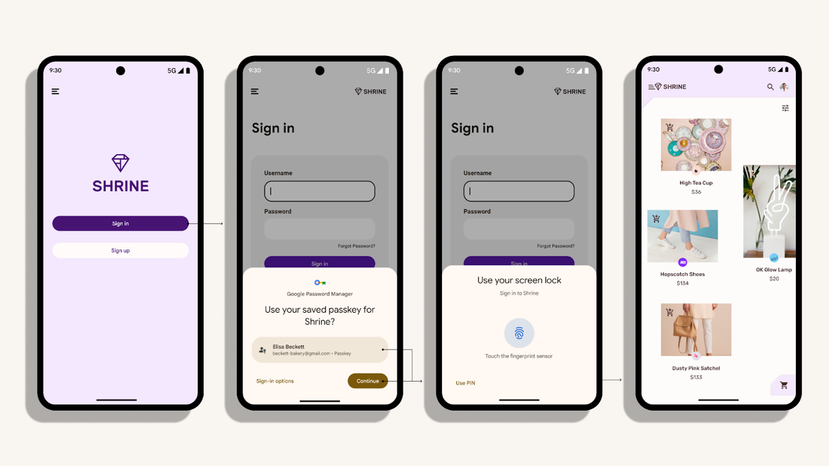"Streamlined Login Experience for Android and iPhone Users with Google's Credential Manager"