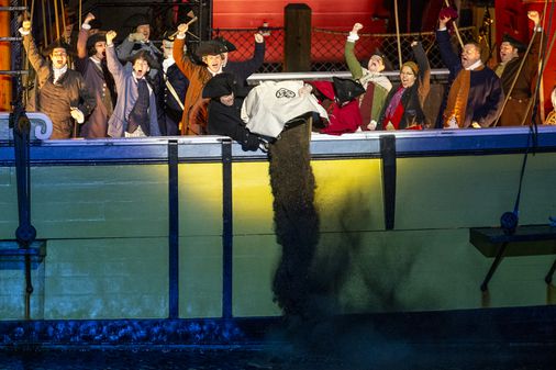 Featured image for Unmasking the Myths: Boston Tea Party's 250th Anniversary Sparks Controversy