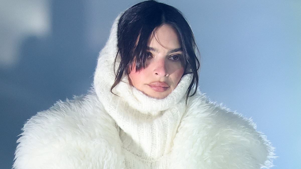 Featured image for "Moncler's 2024 Fashion Show: Emily Ratajkowski and Irina Shayk Lead Sexy Snow Bunnies in Shearling-Trimmed Jackets"