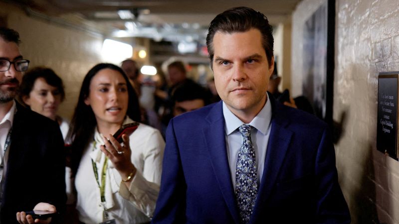 Gaetz Seeks GOP Support for Attorney General Bid Amidst Controversy
