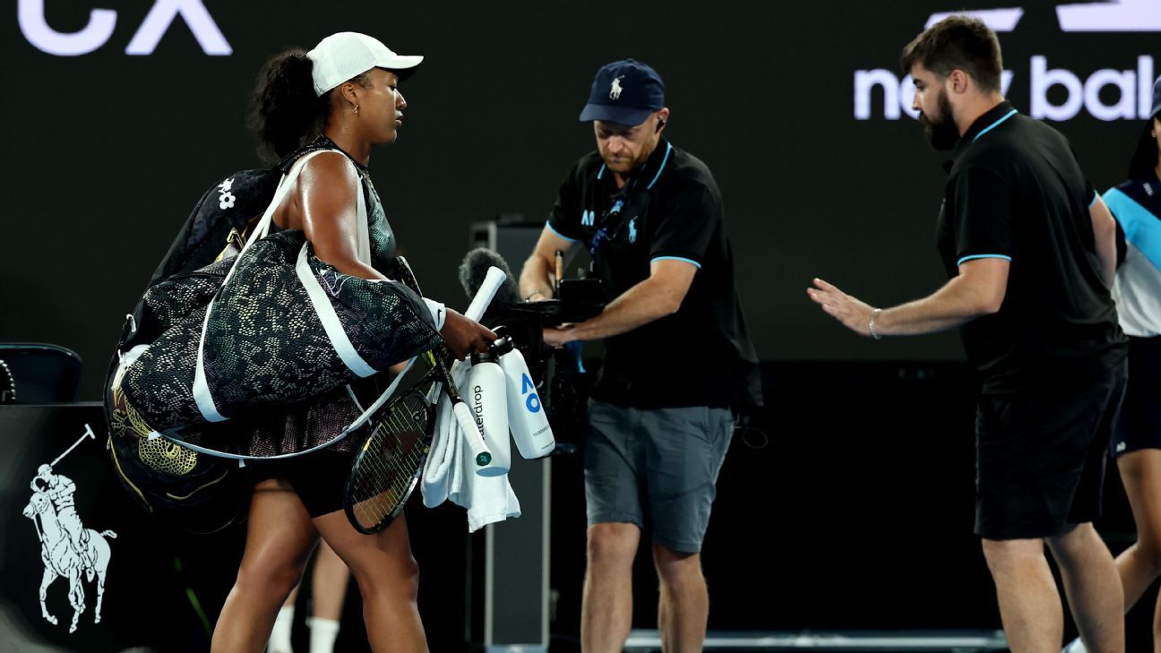 "Naomi Osaka's Early Exit at Australian Open 2024"