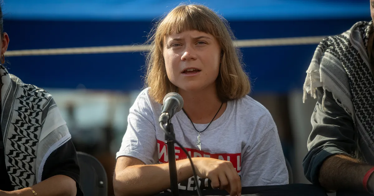 Featured image for Greta Thunberg and Gaza flotilla activists face alleged mistreatment in Israeli custody