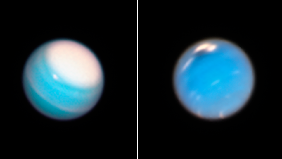 "Discovery of 3 Hidden Worlds Around Neptune and Uranus"