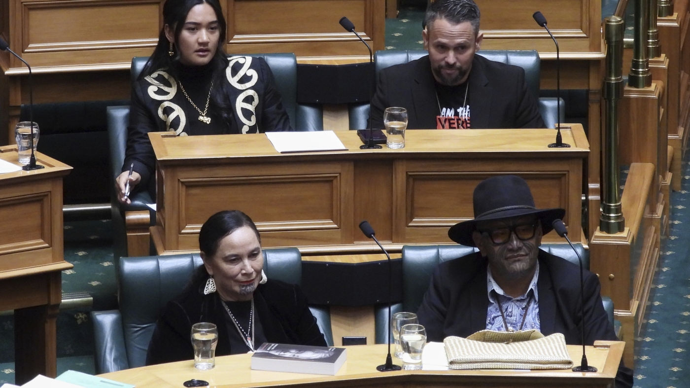 New Zealand MPs suspended over protest haka in Parliament