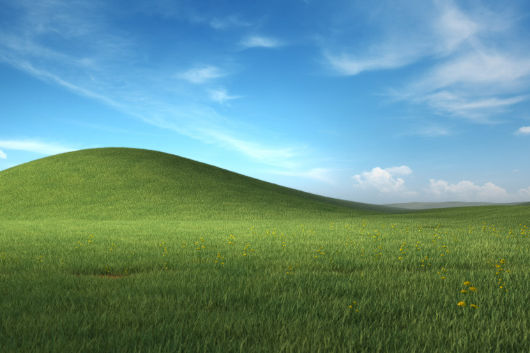 Featured image for Download the official 4K Windows XP Bliss wallpaper