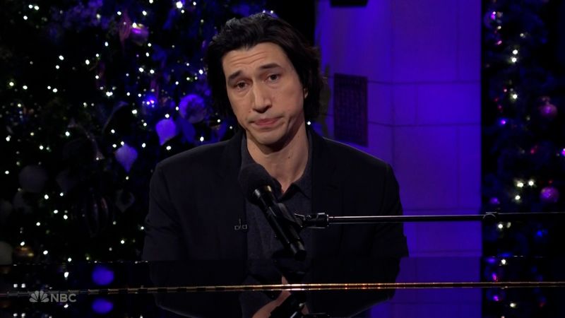 Featured image for "Adam Driver's Unsettling 'SNL' Monologue and Holiday Wishes"