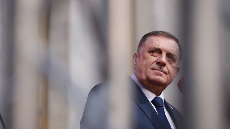 Featured image for Bosnian Serb Leader Dodik Ousted After Court Ruling