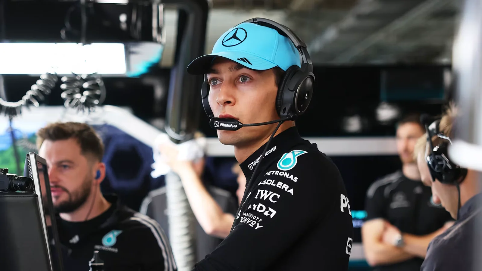 Russell Leads Canadian GP Practice as Leclerc's Crash and Mercedes' Potential Shakeup Emerge