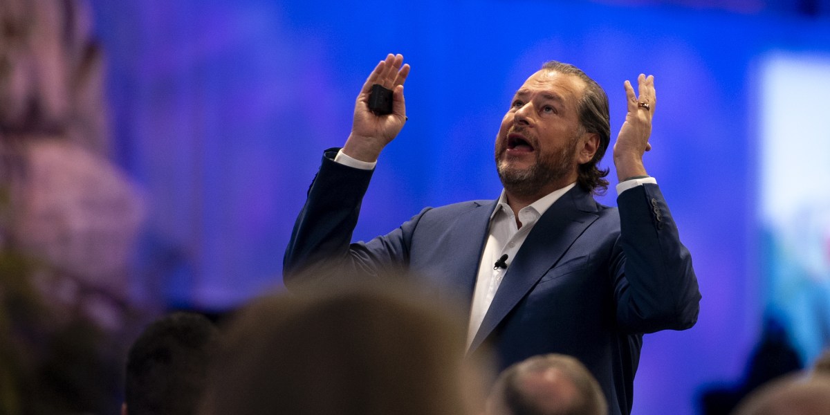 "Marc Benioff's AI Tirade Steals Spotlight from Salesforce's Weak Sales Forecast"