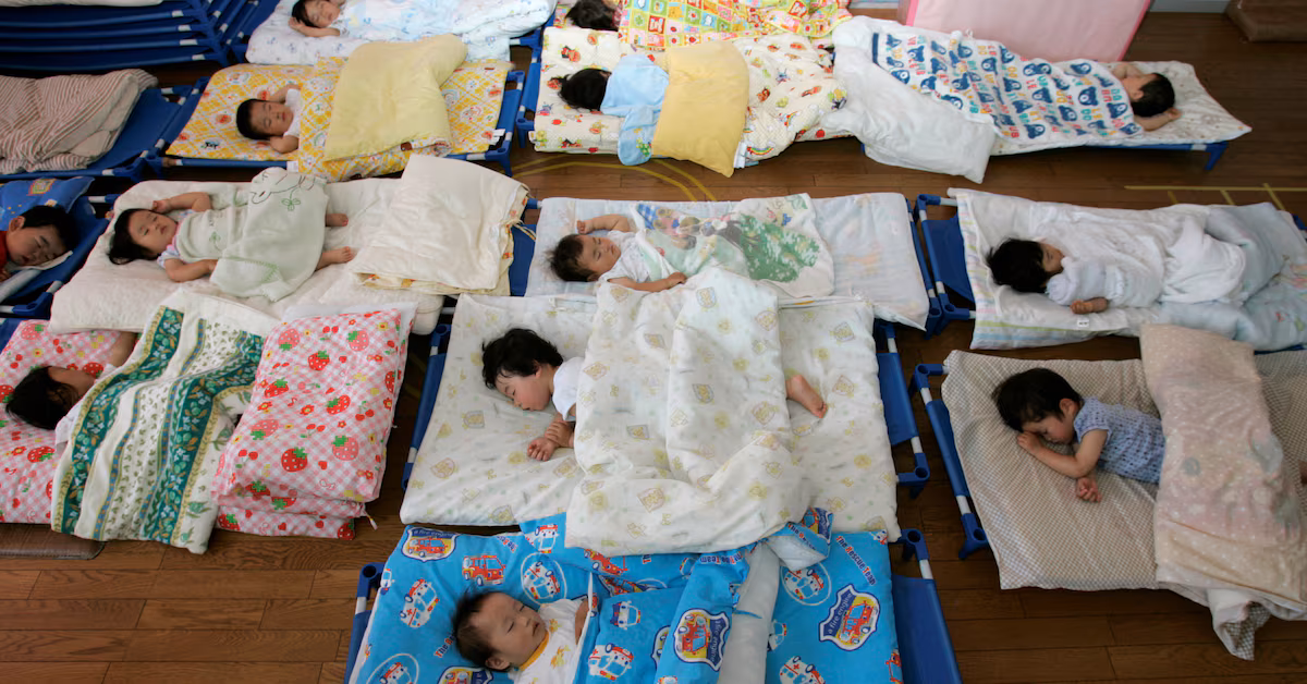 Japan's Birth Rate Reaches Record Low, Deepening Demographic Woes.