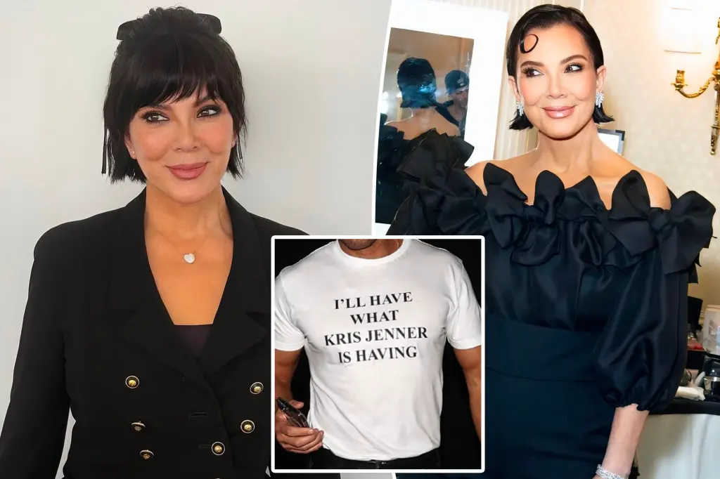 Featured image for Kris Jenner Embraces Facelift Buzz with Playful Merch and Reveals