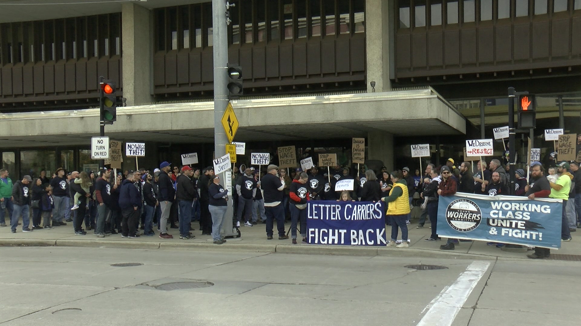 Featured image for Milwaukee USPS Workers Rally Against Hostile Work Environments and Wage Theft