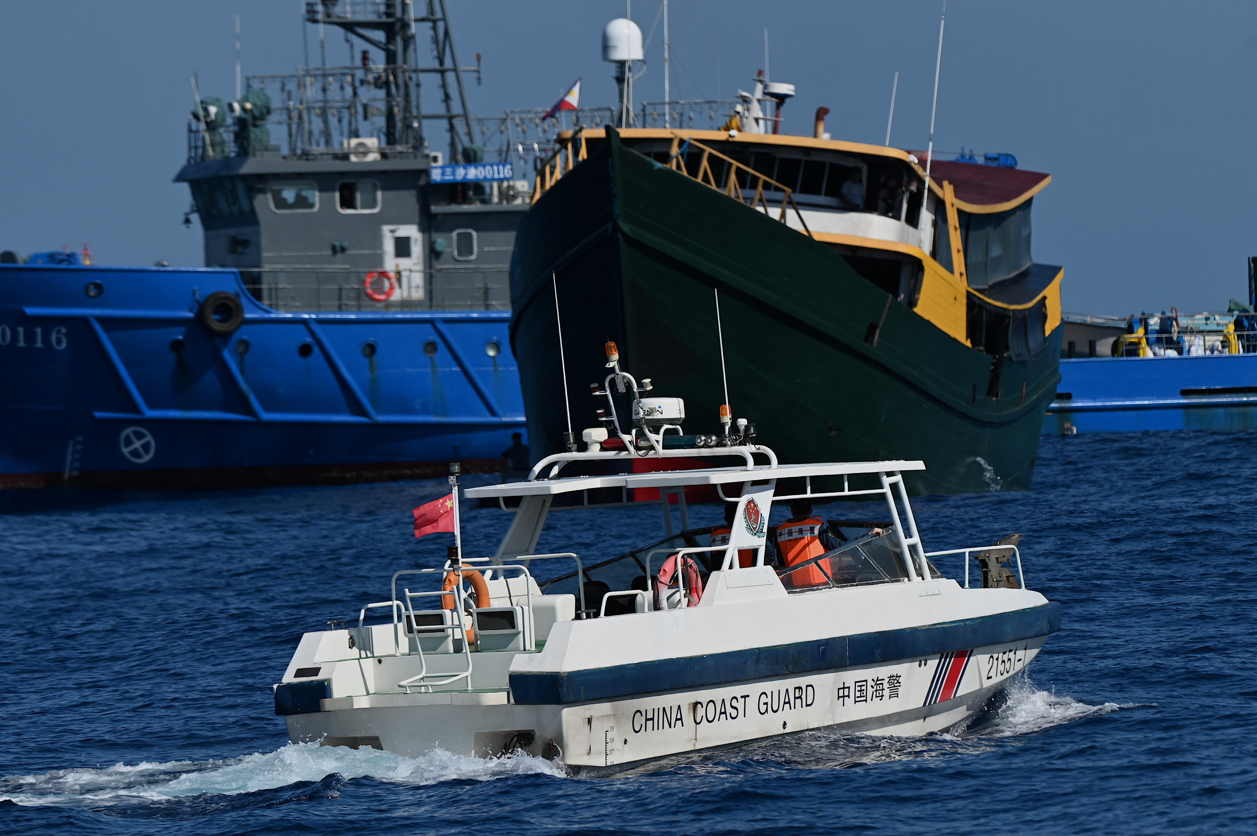 Tensions Rise as China Confronts Philippines in Disputed Sea