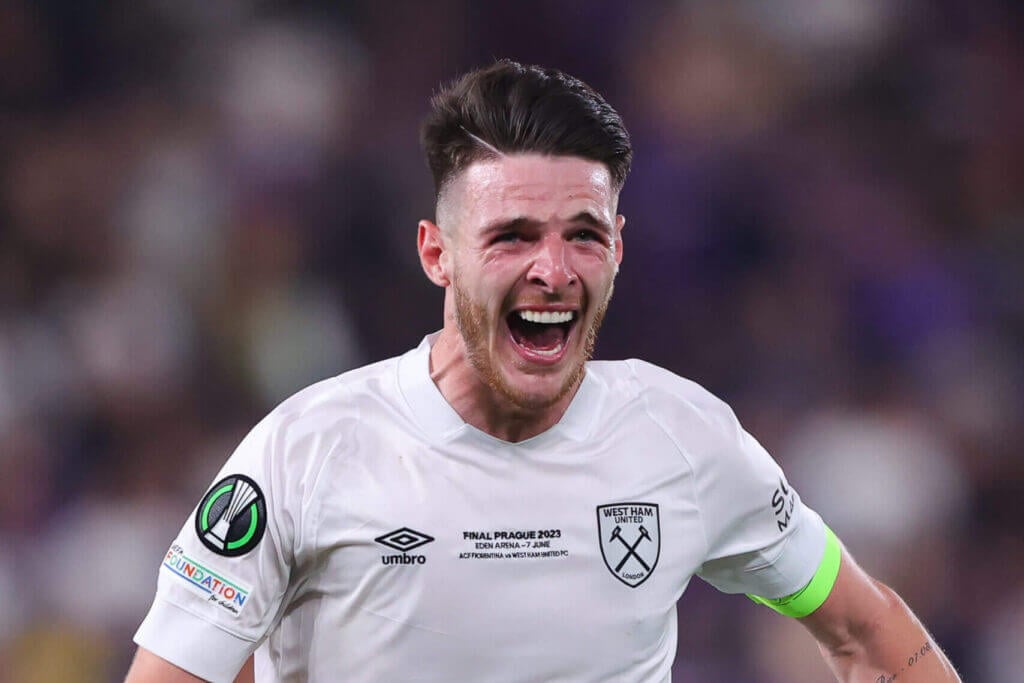 Arsenal Edges Out City in Declan Rice Negotiations
