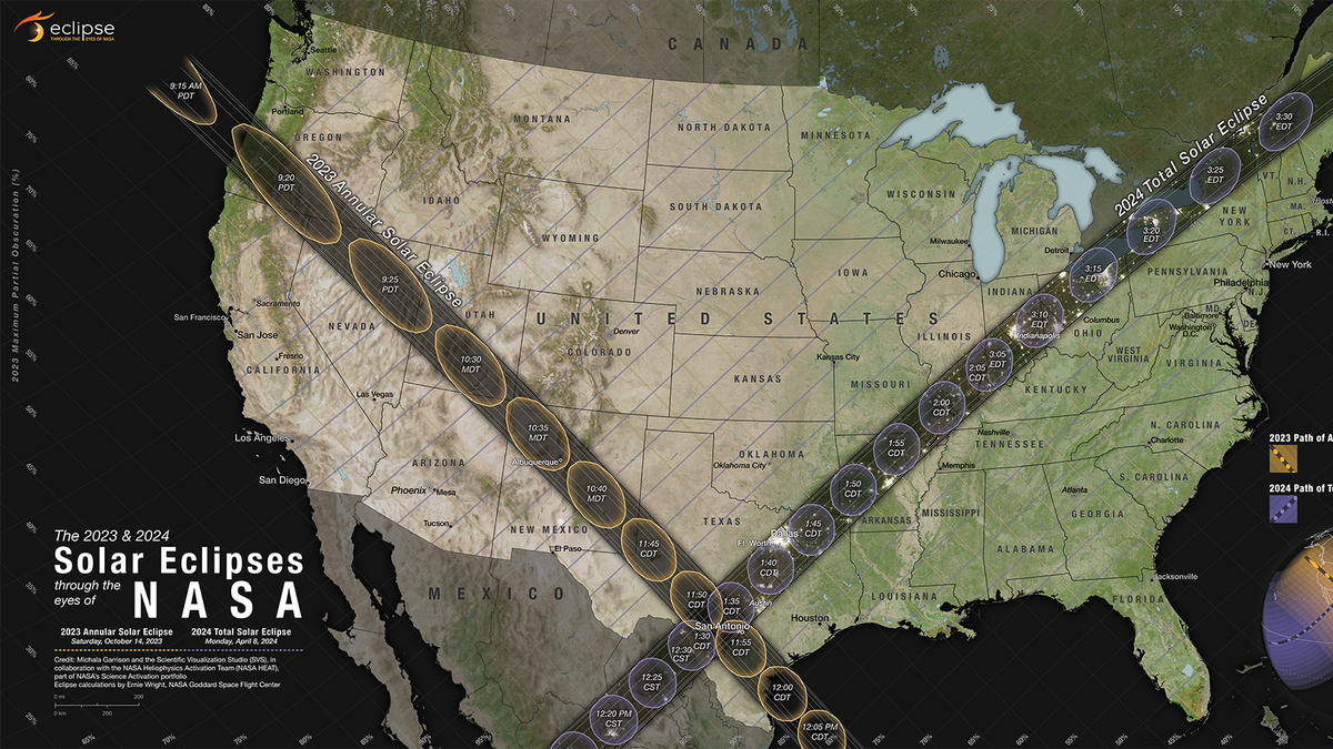Upcoming Solar Eclipses in the US: Where and When to See Them.