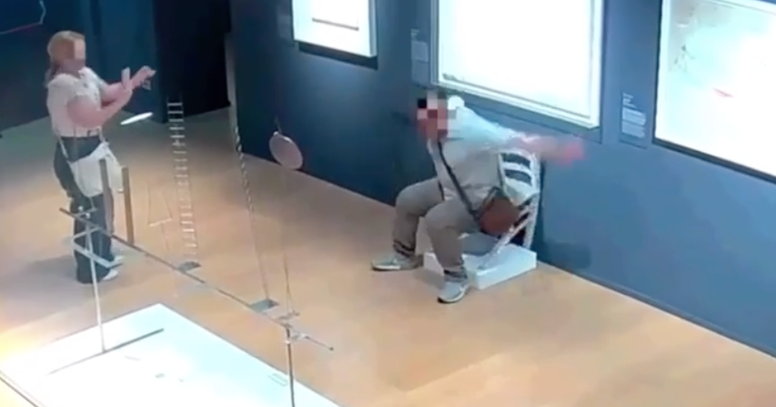 Featured image for Tourists Damage Swarovski-Covered 'Van Gogh' Chair in Italian Museum